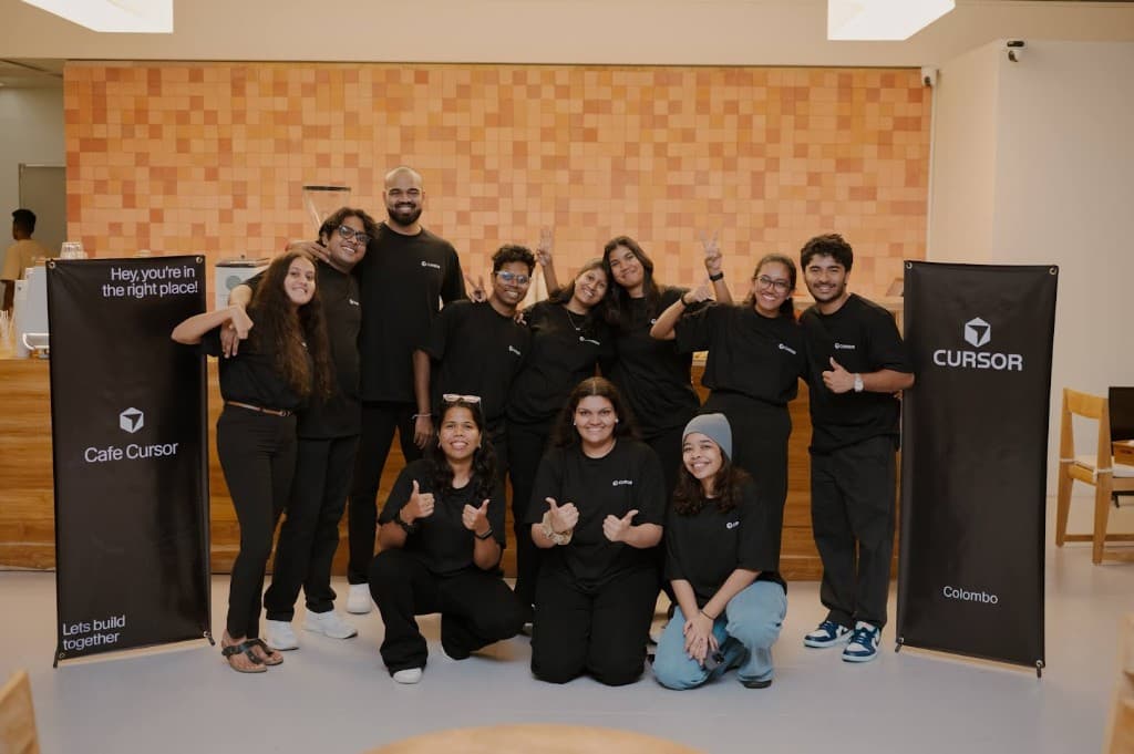 Cursor Colombo team photo
